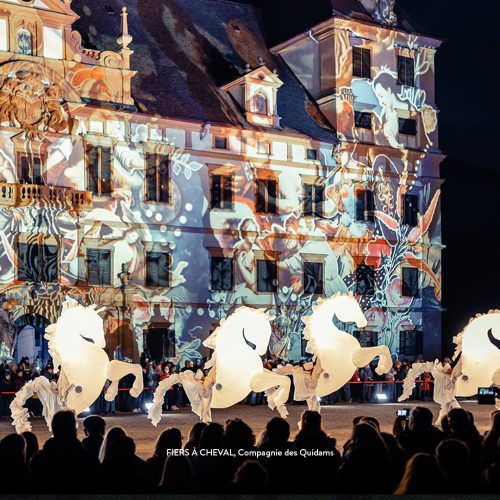 FierS à Cheval von Compagnie des Quidams